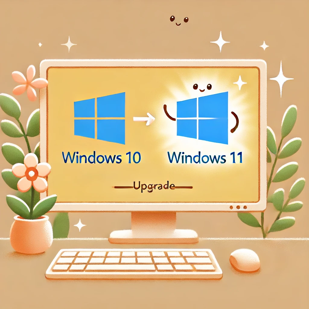 Windows7・8・10を11にの画像